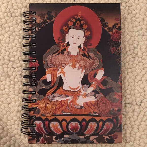 β€οΈBuddha Lined Journal - Piccadilly Wire-O Journal - Picture 2 of 8
